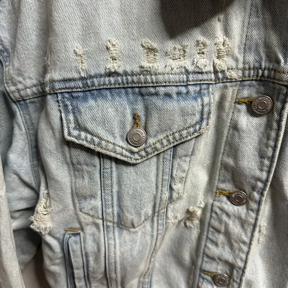Light Blue Denim Jacket - Picture 3 of 6